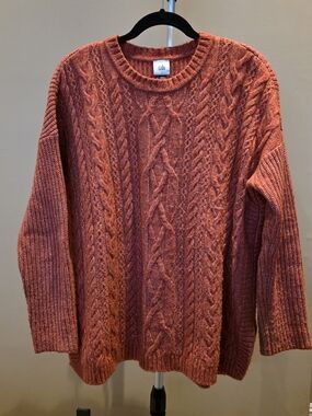 CABI Playoff Pullover Cable Knit Sweater - Women's